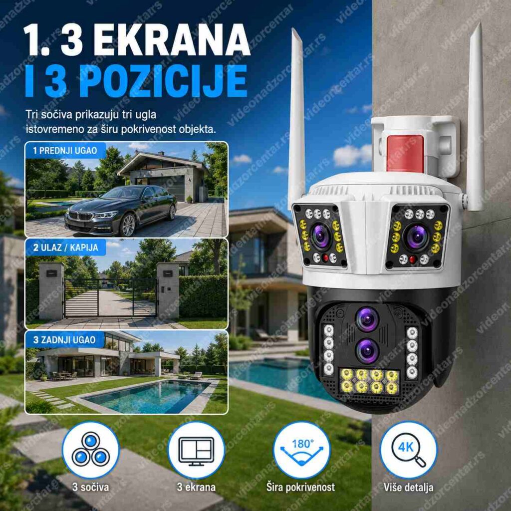 Rotirajuća Wi - Fi Kamera P212