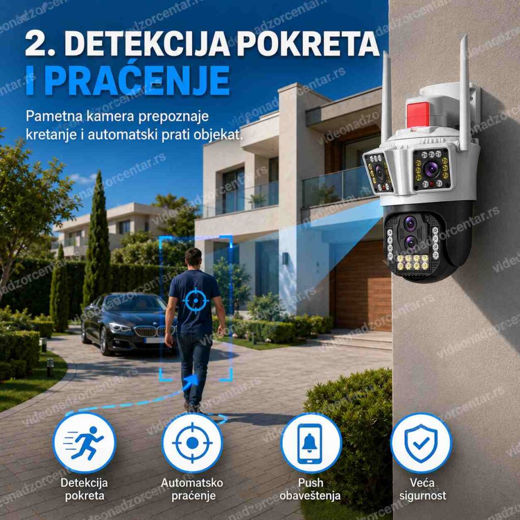 Rotirajuća Wi - Fi Kamera P212