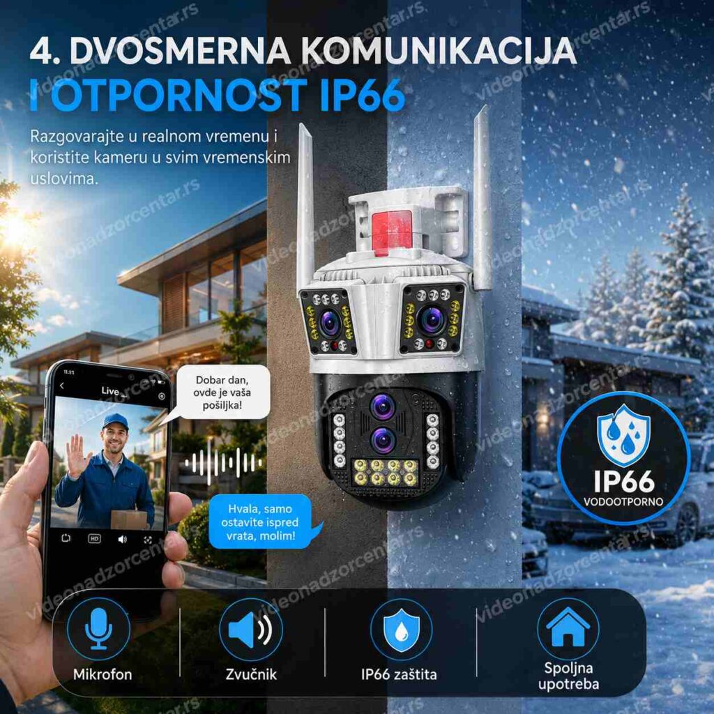 Rotirajuća Wi - Fi Kamera P212