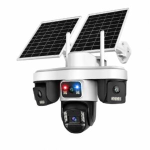 AOV AI Četvorostruka 4G Solarna Kamera - V380 Pro